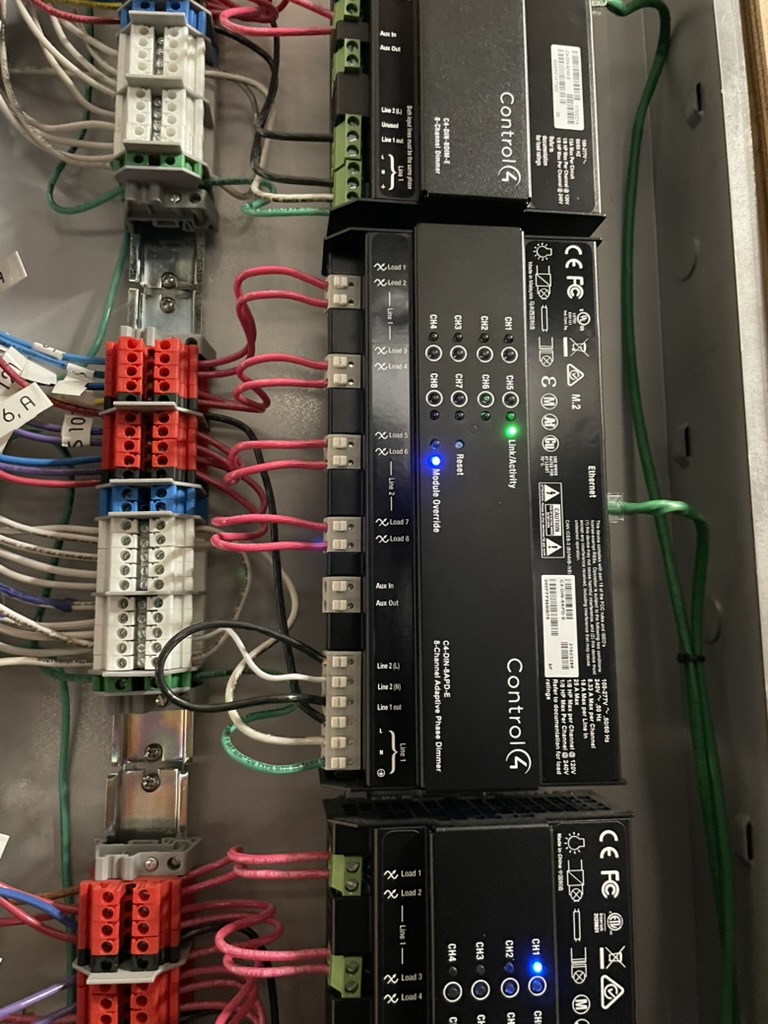 smart home lighting control4
